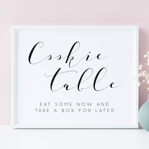 Cookie Table Sign.Cookie Bar Sign.Love Is Sweet Sign.Wedding Signs-Dessert Sign.Wedding Sign.Wedding Printables.Cookie Favors Table Sign.