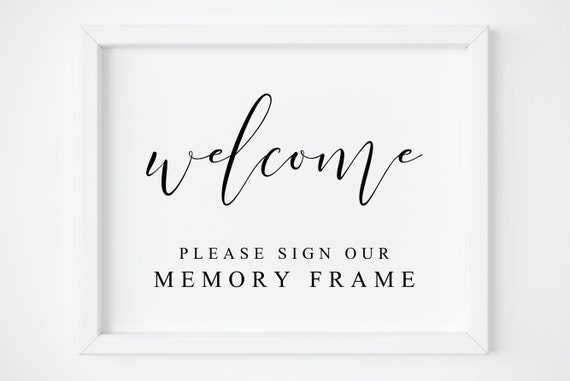 Sign Our Photo Frame 
