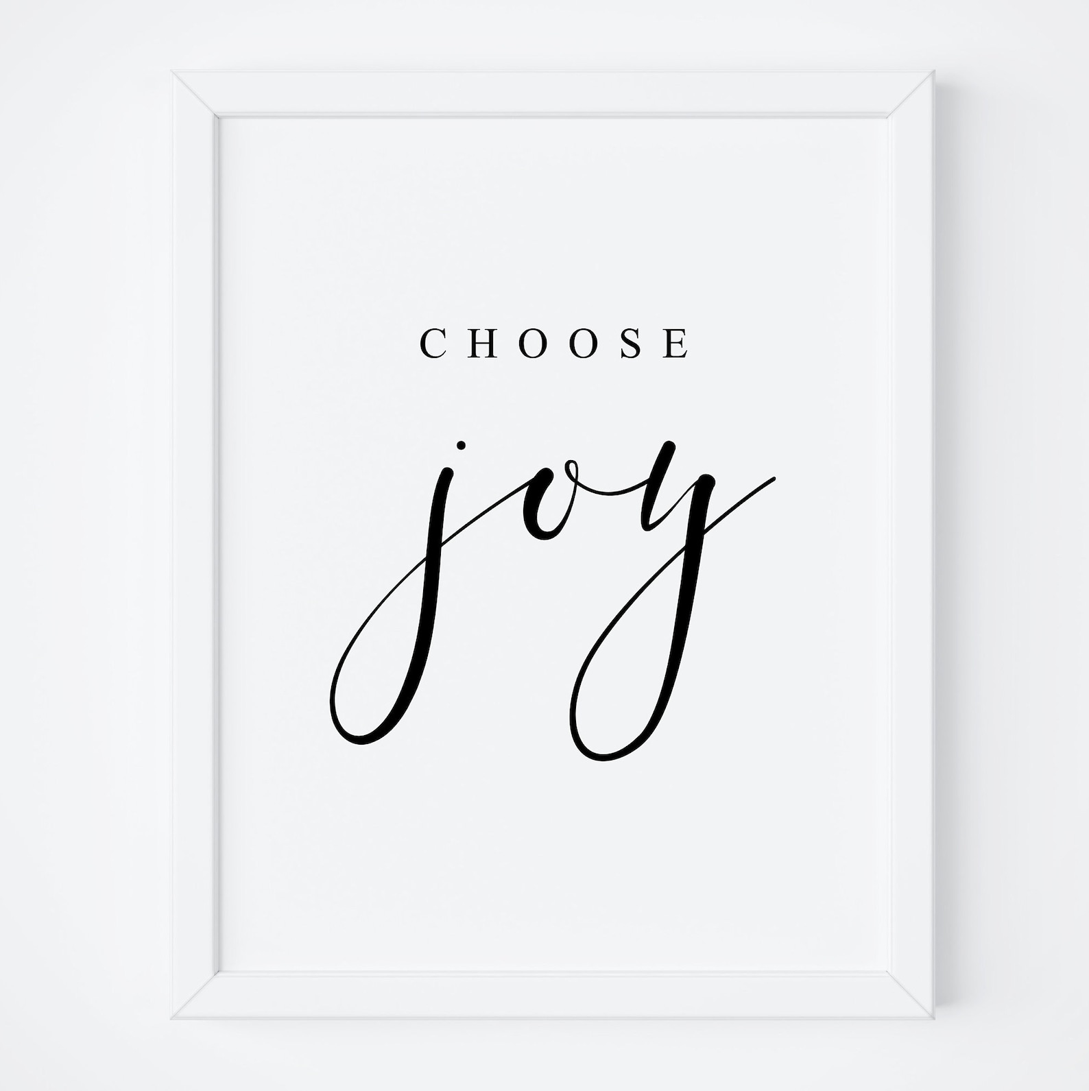 Choose Joy Printable. Choose Joy Poster. Quote Print. Wall Art | Etsy