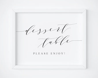 Dessert Table Sign.Dessert Bar Sign.Dessert Bar Printable.Wedding Dessert Bar.Wedding Signs.Wedding Printables.Bridal Shower Sign.Food Sign.