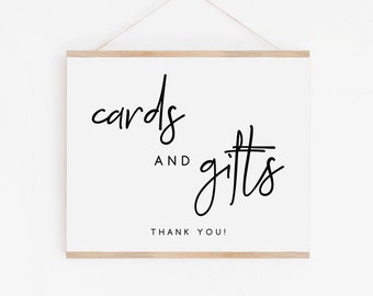 Cards and Gifts Sign-Wedding Signs-Wedding Cards Sign-Card Table Sign-Wedding Printables-Gift Table Sign-Wedding Decor-Cards and Gifts Print