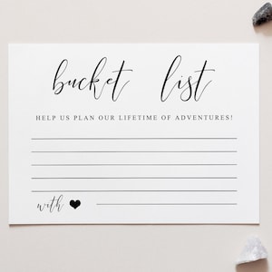 Wedding Bucket List Cards-Bucket List Sign-Wedding Bucket List Sign-Cards for Bucket List-Wedding Cards Sign-Wedding Sign-Printable Wedding.