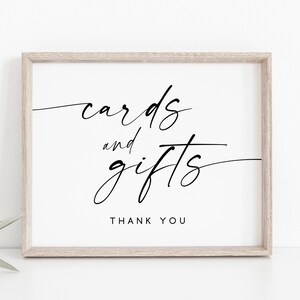 Cards and Gifts Sign. Wedding Signs. Wedding Cards Sign. Card Table Sign. Wedding Printables. Gift Table Sign. Reception Sign. Ceremony Sign