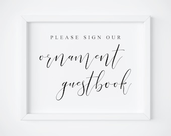 Letrero de libro de visitas de adorno. Firme nuestro libro de visitas. Letrero de libro de visitas. Letreros de boda. Letrero de libro de visitas de boda.