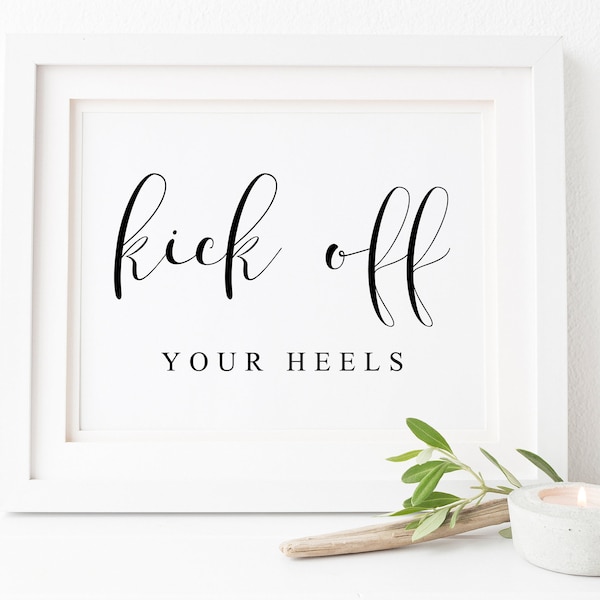 Kick off Your Heels Etsy