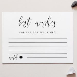 Tarjetas de mejores deseos de boda-Signo de mejores deseos-Tarjeta de consejos de boda-Tarjetas para mejores deseos-Signo de tarjetas de boda-Signo de boda-Boda imprimible.