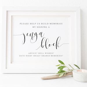 Jenga Guestbook Sign.Jenga Block Sign.Building Memories Please Sign A Jenga Block.Jenga Piece Sign.Wedding Guestbook Sign.Jenga Wedding Sign