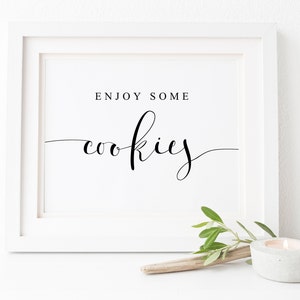 Cookie Bar Sign-Cookie Bar-Cookie Table Sign-Love Is Sweet Sign-Dessert Bar Sign-Wedding Dessert Sign-Wedding Cookies-Wedding Reception