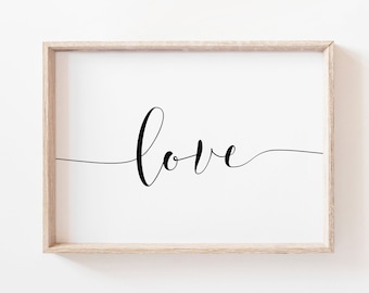 Liebe druckbare Kunst-Liebe Wand Kunst-druckbare Kunst-Home-Wand-Kunst-Liebe Kunst Druck-Kindergarten Drucke-Kindergarten Wand Kunst-Liebe Zitat Prints.Love Poster.