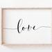 Love Printable Art-love Wall Art-printable Art-home Wall Art-love Art ...