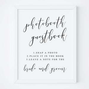 Photobooth Guestbook Sign.Wedding Guest Book Sign.Guest Book Sign.Wedding Photo Guest Book.Reception Sign.Wedding Photo Booth Sign.Signs.