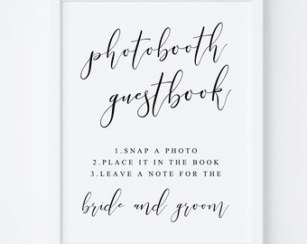 Photobooth Guestbook Sign.Wedding Guest Book Sign.Guest Book Sign.Wedding Photo Guest Book.Reception Sign.Wedding Photo Booth Sign.Signs.