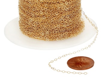 Gold filled chain best sale spool