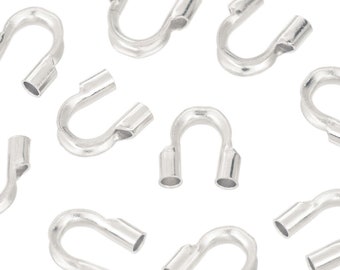 10 Pcs Bag of 1.14 mm Silver Cable Thimble (SS4003903)