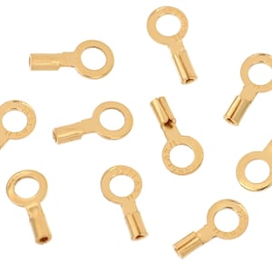 14K Gold Filled Crimp End Caps 0.48mm ID - 10Pcs (GF4002104)