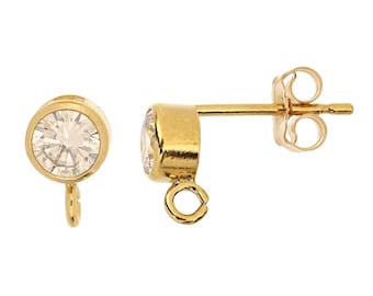 Orecchini A Sfera In Acciaio Inox Con Vite Posteriore - Coppia, Dimensioni 3-6mm, Per Piercing - Foto 6