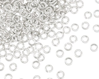 20 Pcs Bag of 3 mm 20g Silver Open Jump Rings (SS20GOJR03)