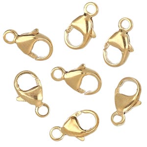 14K Gold Filled Casted Trigger Clasp 4.8x9mm - 1pc (GF4002006)
