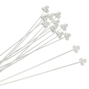 10 Stück Beutel mit 24g 1,6 In Silber 4 Kugel Kopfstift (SS4003334)