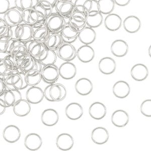 Sterling Silver Closed Jump Rings - 22g 5mm 20 Pcs (SS22GCJR05)