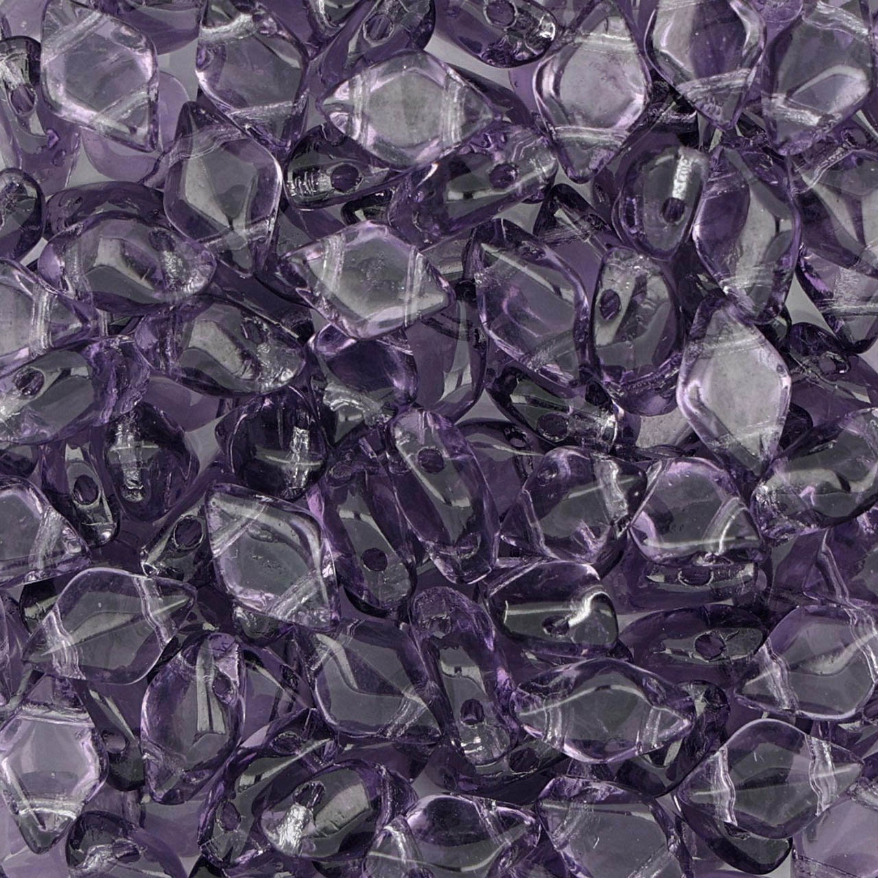 Buy 8x5 MM Gemduo™ Czech Glass Beads- Tanzanite(ch1200054