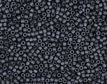 2.1 MM Matubo™ 10/0 Seed Beads - Metallic Suede Dark Blue(CH1400054)