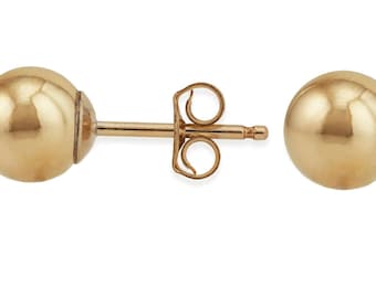 1 Pair 3 mm Ball 14K Gold Filled Earring Posts (GF4001605)