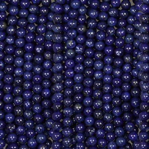 Perline rotonde naturali di lapislazzuli da 6 mm (LP100114)