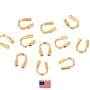 14K Gold Filled Cable Thimble 0.53mm - 10Pcs (GF4003901)