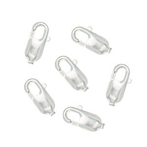 6x16 mm Sterling Silver Lobster Clasp (SS4002305) Price Per Clasp