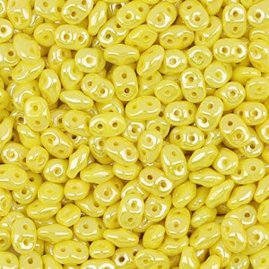 Lemon Nebula - SuperDuo, 2.5x5mm 22g Lemon Nebula - SuperDuo, 2.5x5mm 22g