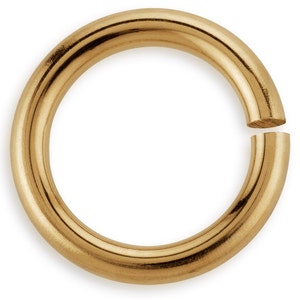 20 Pc 3 mm 22 Gauge 14K Gold Filled Open Jump Rings (GF22GOJR03)