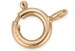 5 Pcs Bag of 6 mm 14K Gold Filled Spring Ring Clasps With Closed Ring (GF4002606) 