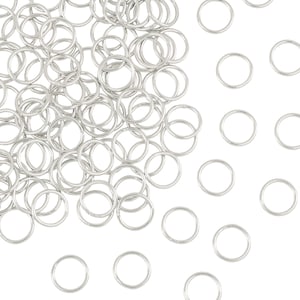 10 Pcs Bag of 9 mm 20g Silver Closed Jump Rings (SS20GCJR09)