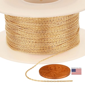 0.7 mm 14K Gold Filled Bulk Snake Chain Priced Per Foot