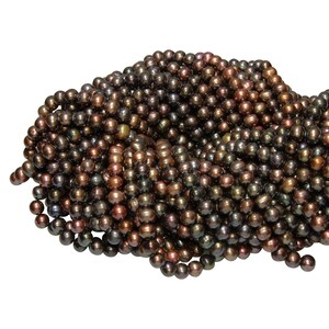 15 IN Strand 8-8.5 mm Potato Shaped Multicolor Freshwater Pearls (FWP1001061)