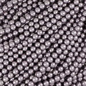 15 IN Strand Of 8 mm Purple Faux Pearl Beads(MMP100124)