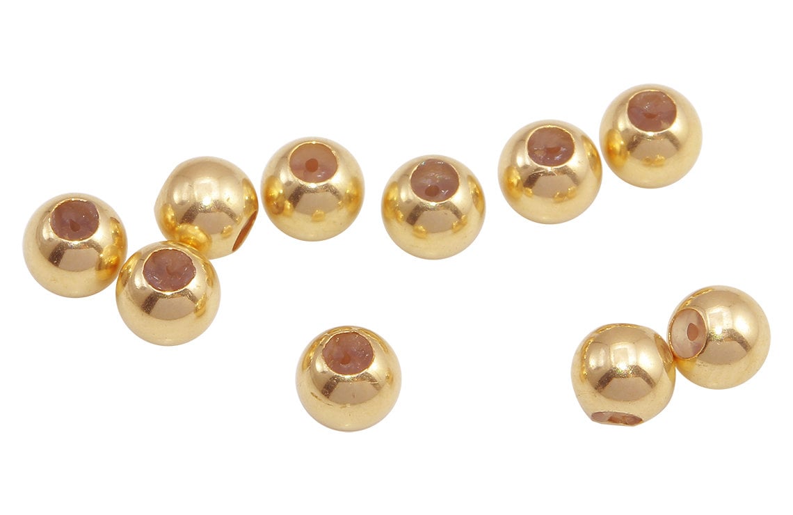 1 Pc 2.5 mm Gold Filled Rondelle Stopper Bead With Closed Ring