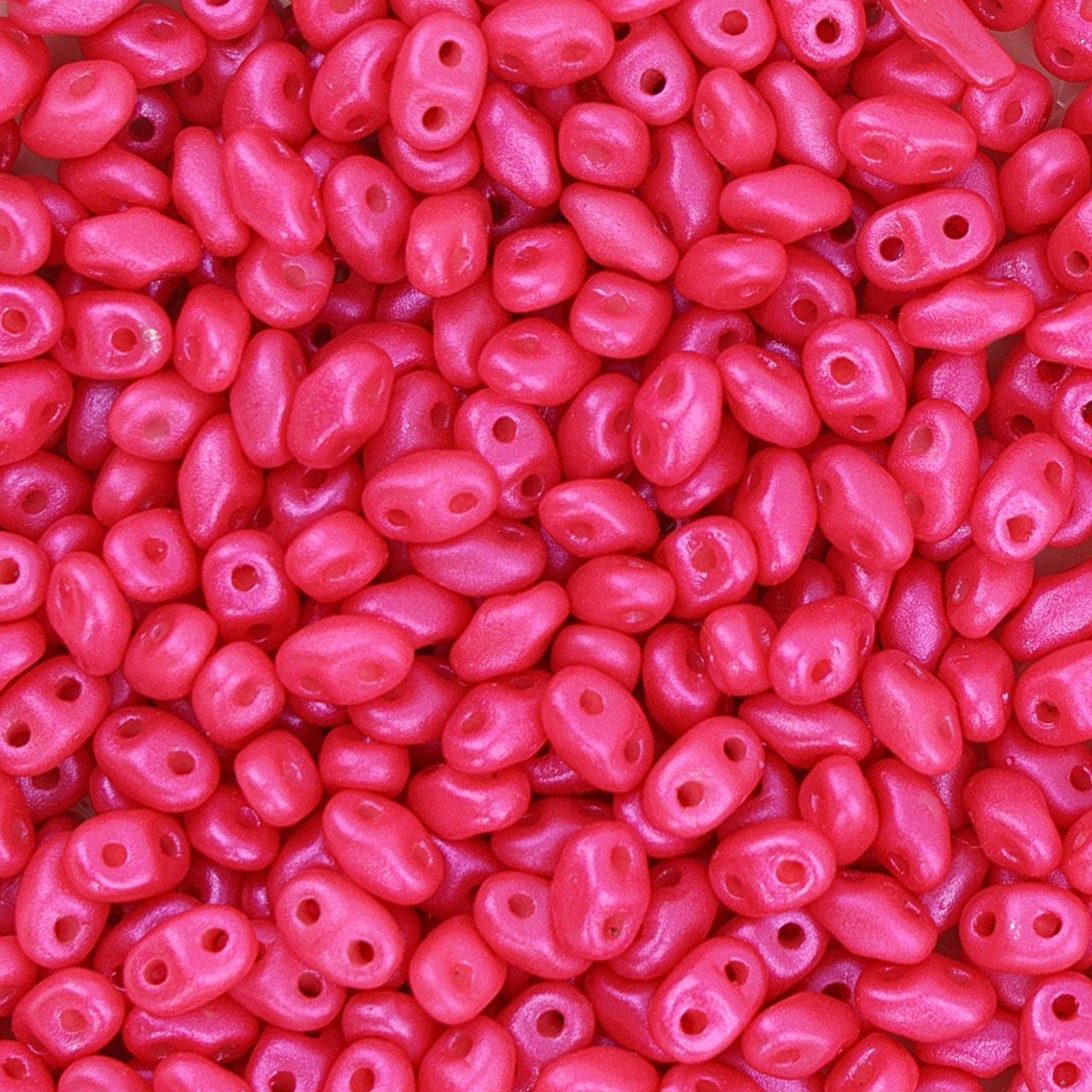 2x4 MM Miniduo™ Czech Glass Beads- Pitanya Pink(ch1500004) - Etsy