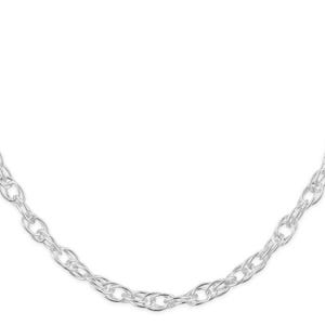 1.55 mm Sterling Rope chain Necklace(SSN100132)