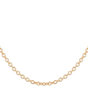 Handmade in USA 18 Inch 1.8x2 mm 14K Gold Filled Cable Chain Necklace (GFN100107)