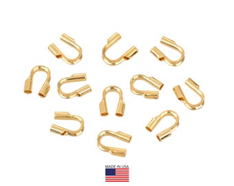 14K gold filled kabelhuls 0,78 mm - 10 stuks (GF4003902)