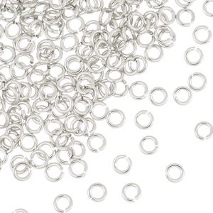 Sterling Silver Open Jump Rings - 22g 3mm 50 Pcs (SS22GOJR03)