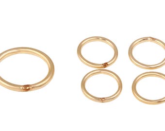 10 Pc Bag of 4 mm 20 Gauge 14K Gold Filled Closed Jump Rings (GF20GCJR04)