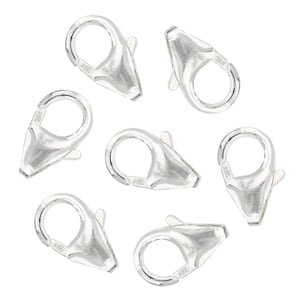 4.8x8.2 mm Sterling Silver Trigger Clasps (SS4002020) Price Per Clasp