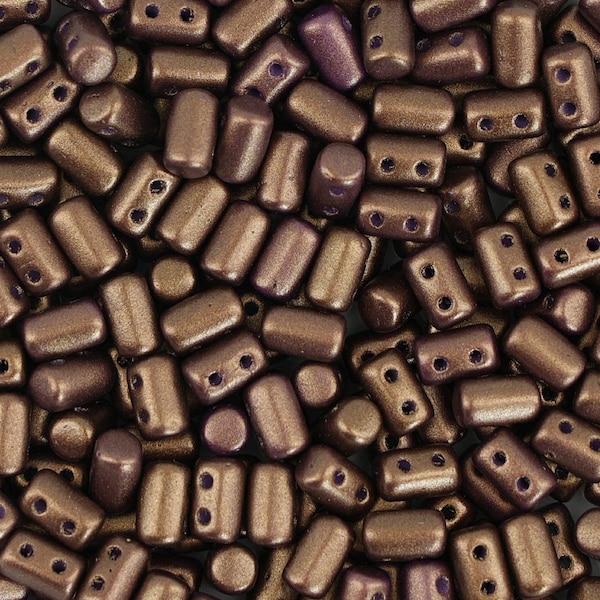 Matubo Rulla™ Pressed Beads - Saddle Brown(CH2200029)