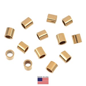 14K Gold Filled 2x2mm Crimp Beads - 20Pcs. (GF4005108)