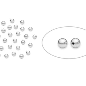 4x1mm Sterling Silver Spacer Beads