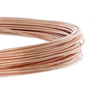 1/2 Ounce Soft Rose Gold Filled Wire(RGF400SWIRE)