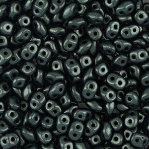 2.5x5 MM Superduo™ Czech Glass Beads- Metallic Suede(CH1100022)